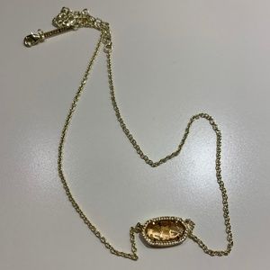Kendra Scott Elisa Gold Pendant